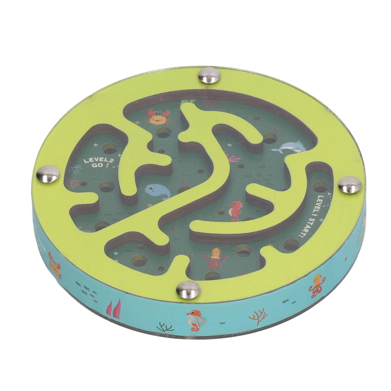 NIBEMINENT Balance Maze Wooden Puzzle