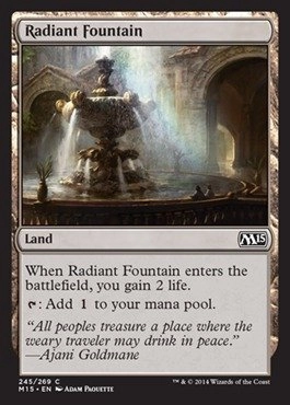 Wizards of the Coast Radiant Fountain 245/269 - Magic 2015