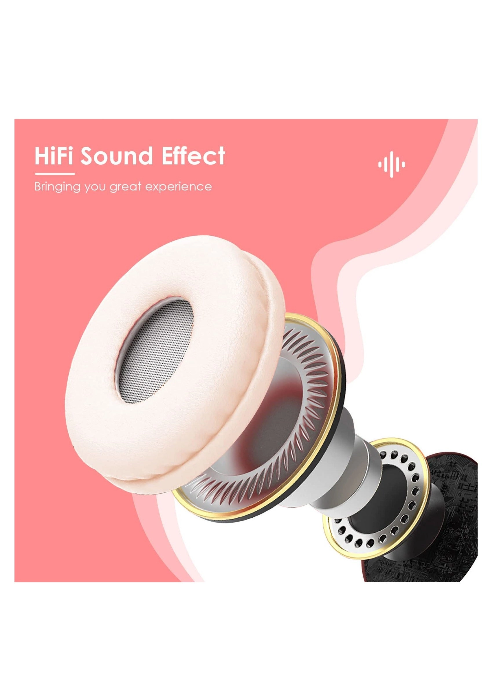 Retro Folding Style Wireless Bluetooth Subwoofer Headphones - Wireless Headset