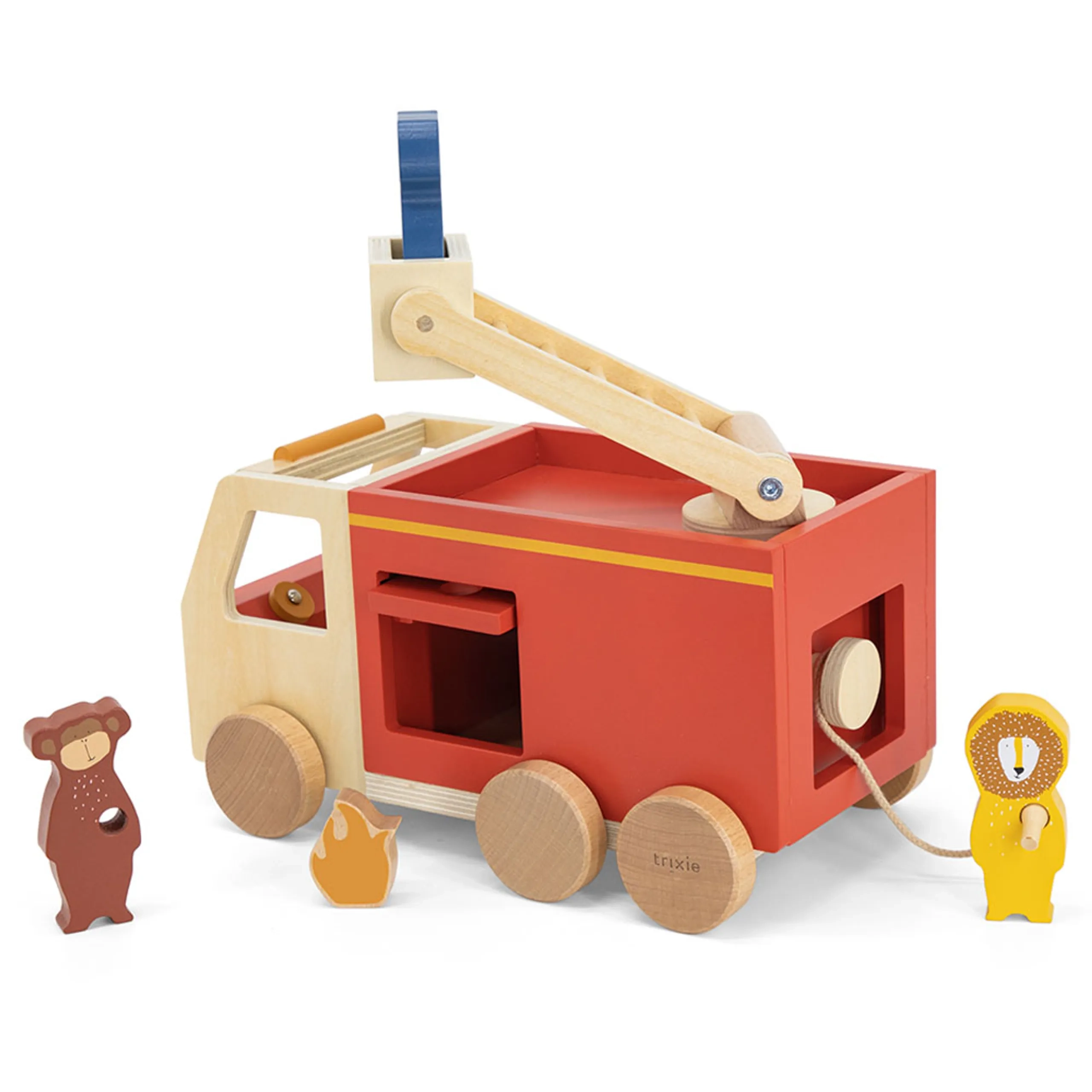 Wooden Fire Truck
