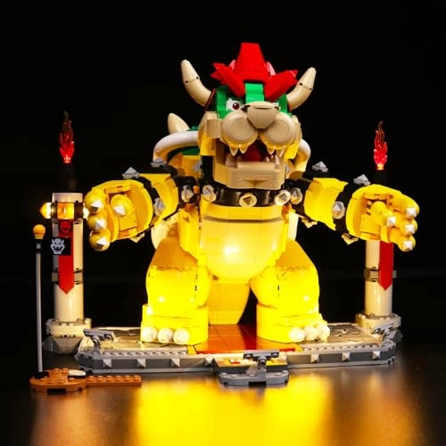LED Lighting Kit for LEGO The Mighty Bowser 71411 - ABS