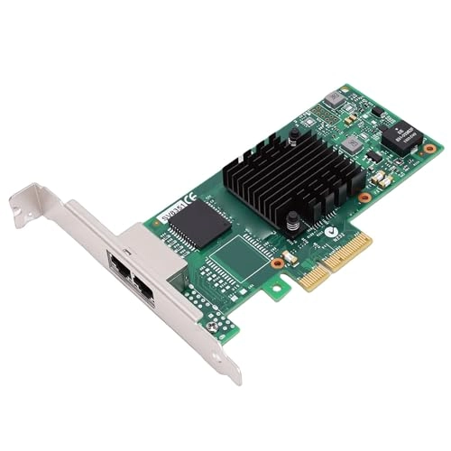 Gigabit Dual RJ45 Ports NIC - PCIE 2.0 X4 Ethernet