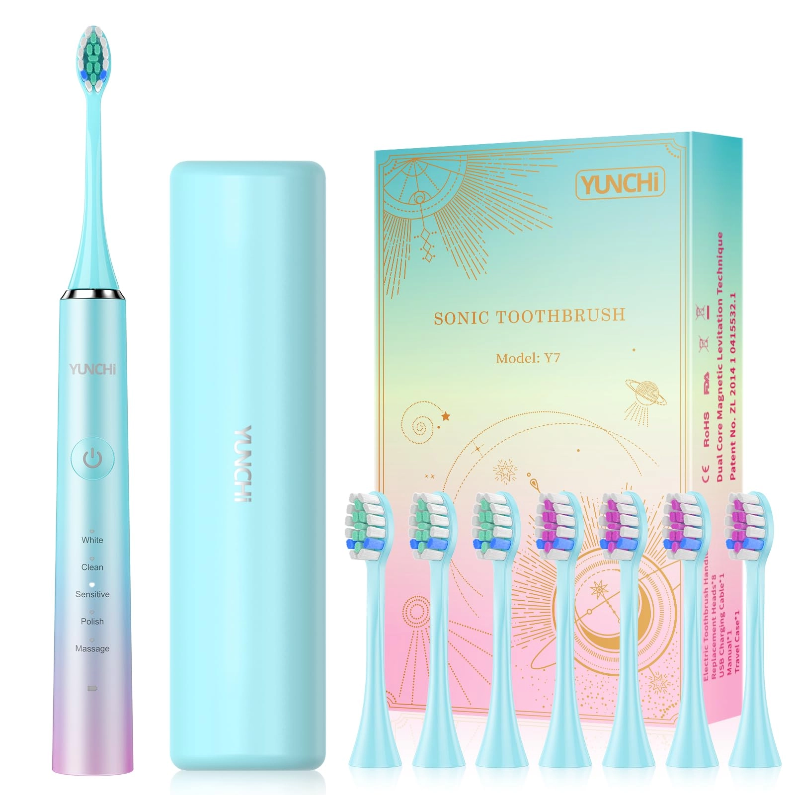 YUNCHI C2 - 40,000 VPM USB-C 30 Days Battery Life