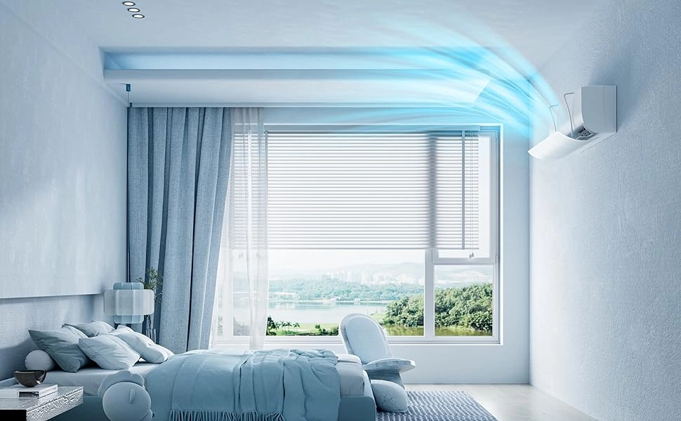 Air Conditioner Deflector - PVC 180° Adjustable