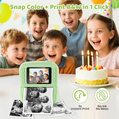Children's Camera - Instant Print 1080P 32GB