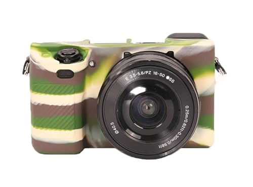 Camera Case Compatible with Sony Alpha A6100 A6300 A6400 - A6100 A6300 A6400 Soft Silicone Protective Shell