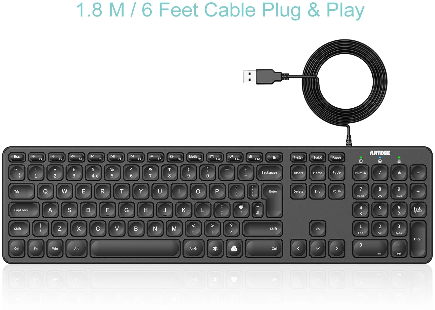 HA305-3B - QWERTY Wired