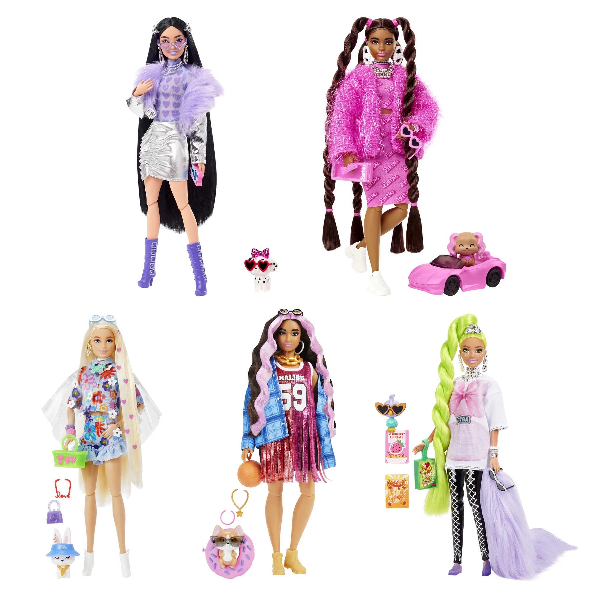 Barbie Extra Fancy - Doll Accessories Matching pet Ages 3+