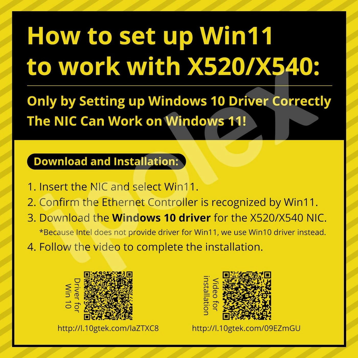 10Gb Network Card - PCI-E Ethernet