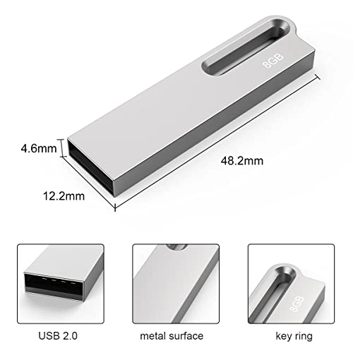 USB Flash Drive - USB 2.0 8GB Pack