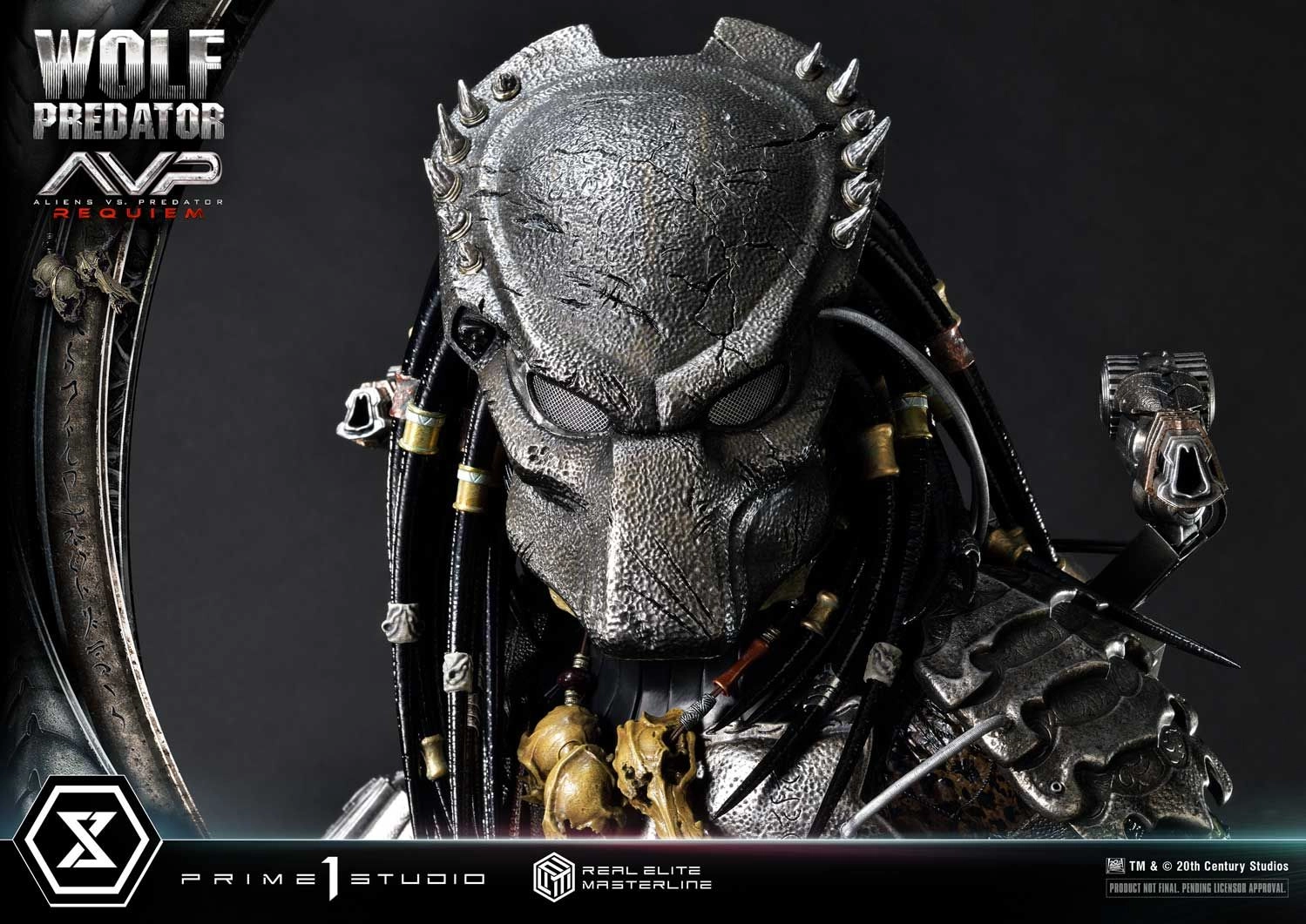 Requiem Wolf Predator - Aliens vs Predator - H:95cm