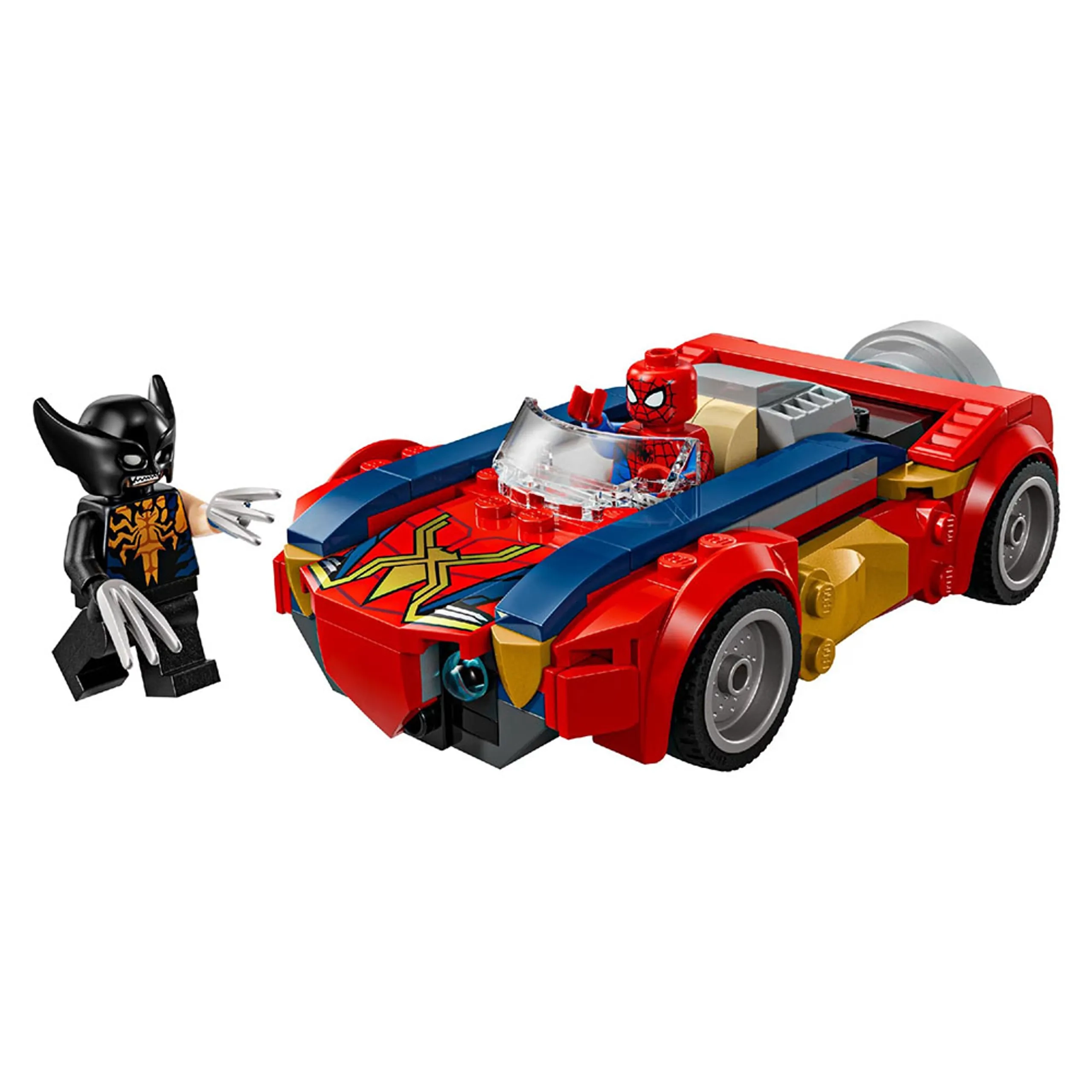 Marvel Spider-Man Car vs. Venomized Wolverine (76336)