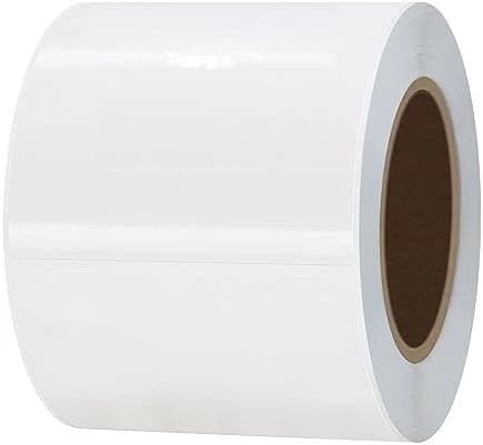 Hybsk Rectangle Square Crystal Clear Retail Package Seals Circle Wafer Stickers/Transparent Labels - 2X2 Inch