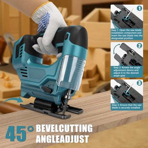 Cordless Jigsaw - 200W
