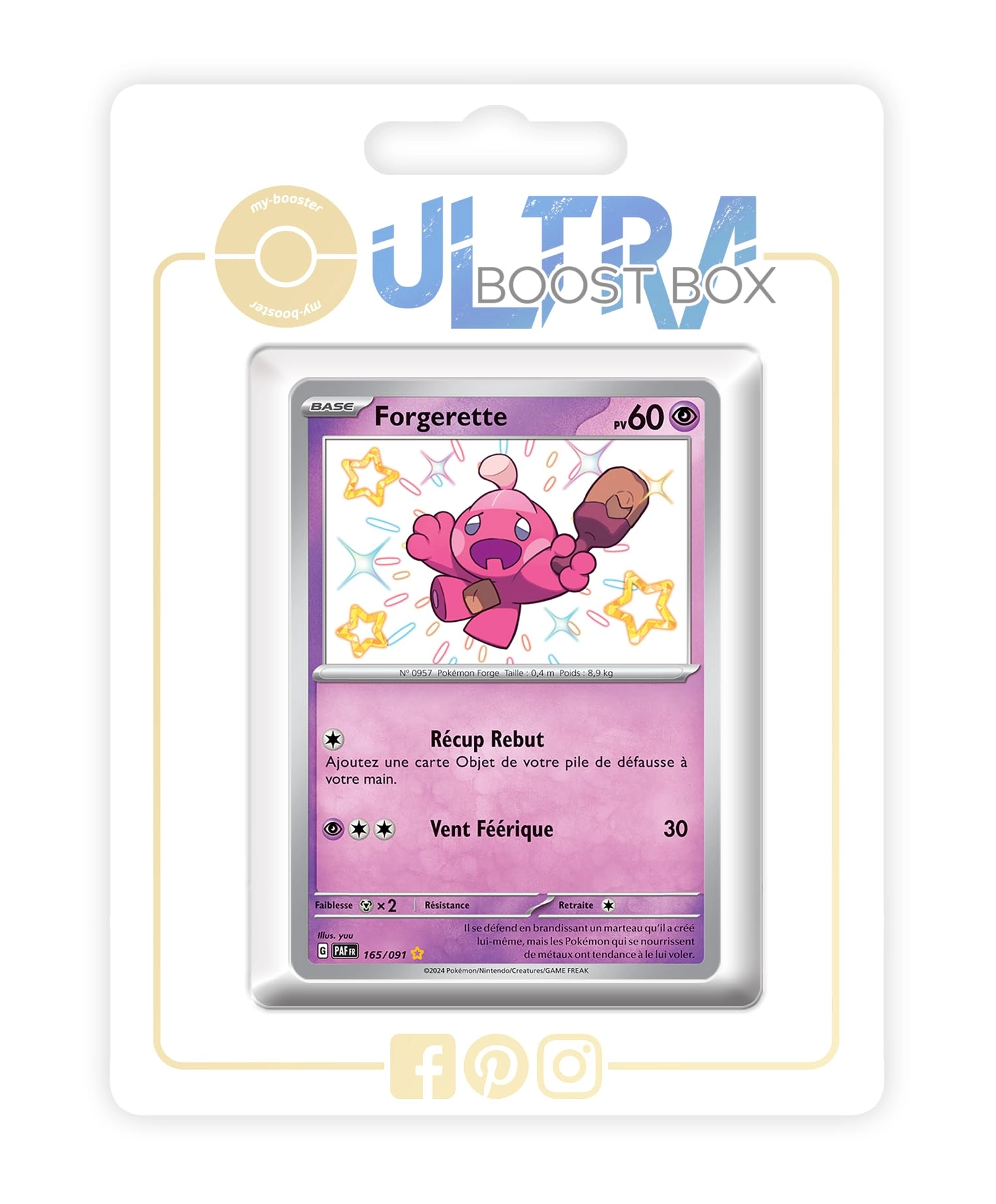 my-booster SV045-FR24-UB-165 - French Pokémon Cards 3+ years