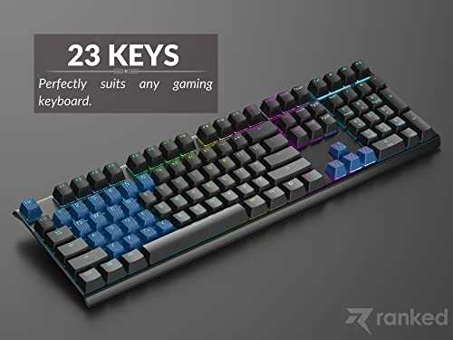 Rubber Keycap Set - OEM Profile Pistachio 23 Keys