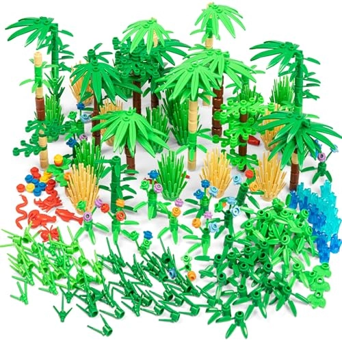 Jungle Building Bricks Kit - 404 pcs