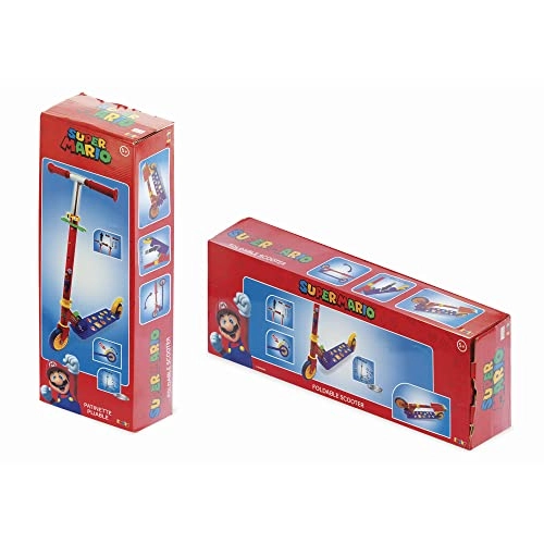 Super Mario 2-Wheel Kick Scooter – Foldable