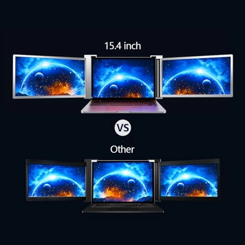 Portable Triple-screen Monitor - 1920*1080 15.4 inch