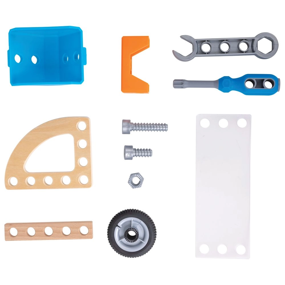 Build 'n' Drive Wooden Car Set - 37pcs