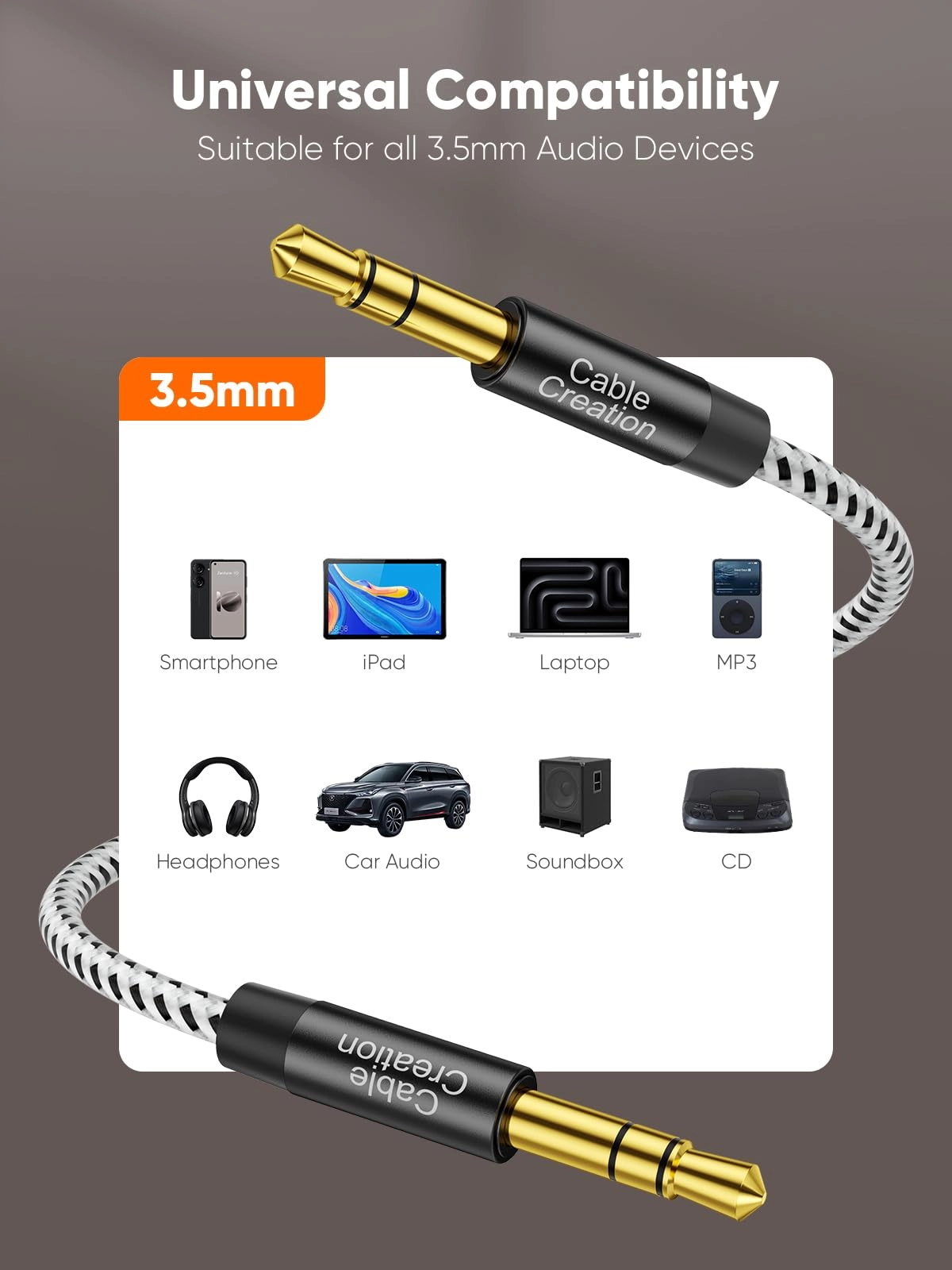 Headphone Extension Cable - 3FT/0.9M