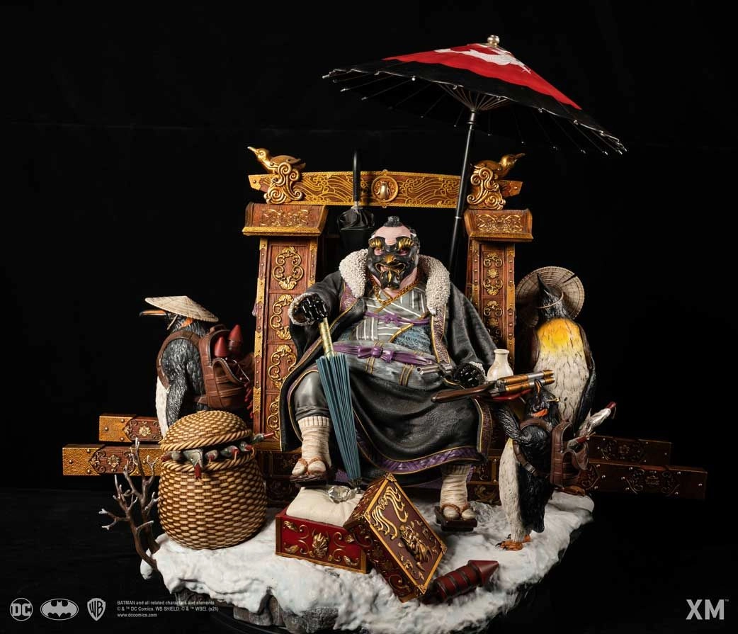 XM STUDIOS The Penguin Daimyo - DC Samurai - 1/4 Scale Cold-cast porcelain Limited Edition 499