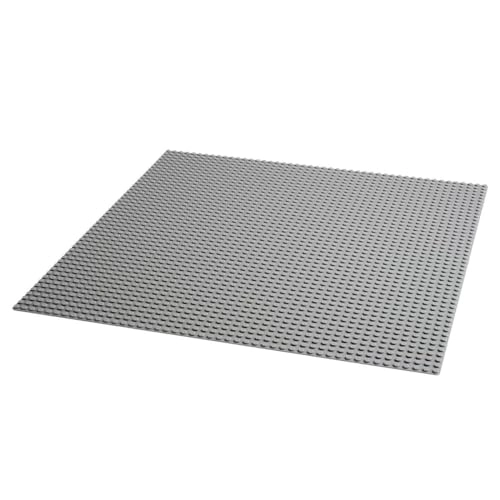 Classic Grey Baseplate (10701) - 48 x 48 studs