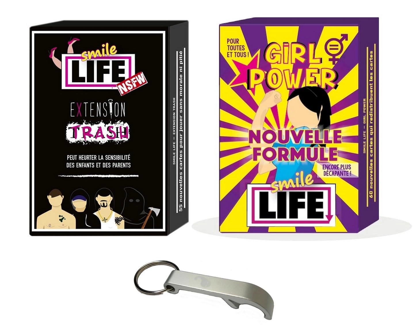 Blumie Shop Trash - French + Girl Power - French + Bottle Opener French 16+ years