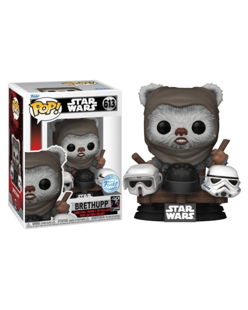 Brethupp - Star Wars Episode VI: Return of the Jedi 40th Anniversary - Pop! Vinyl Figure Ewok Drummer