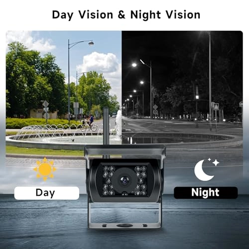 Rearview Camera - Night Vision Wired 1080P