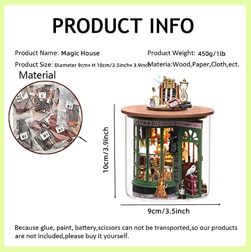 Miniature Dollhouse Kit - The Magic Shop 1:32