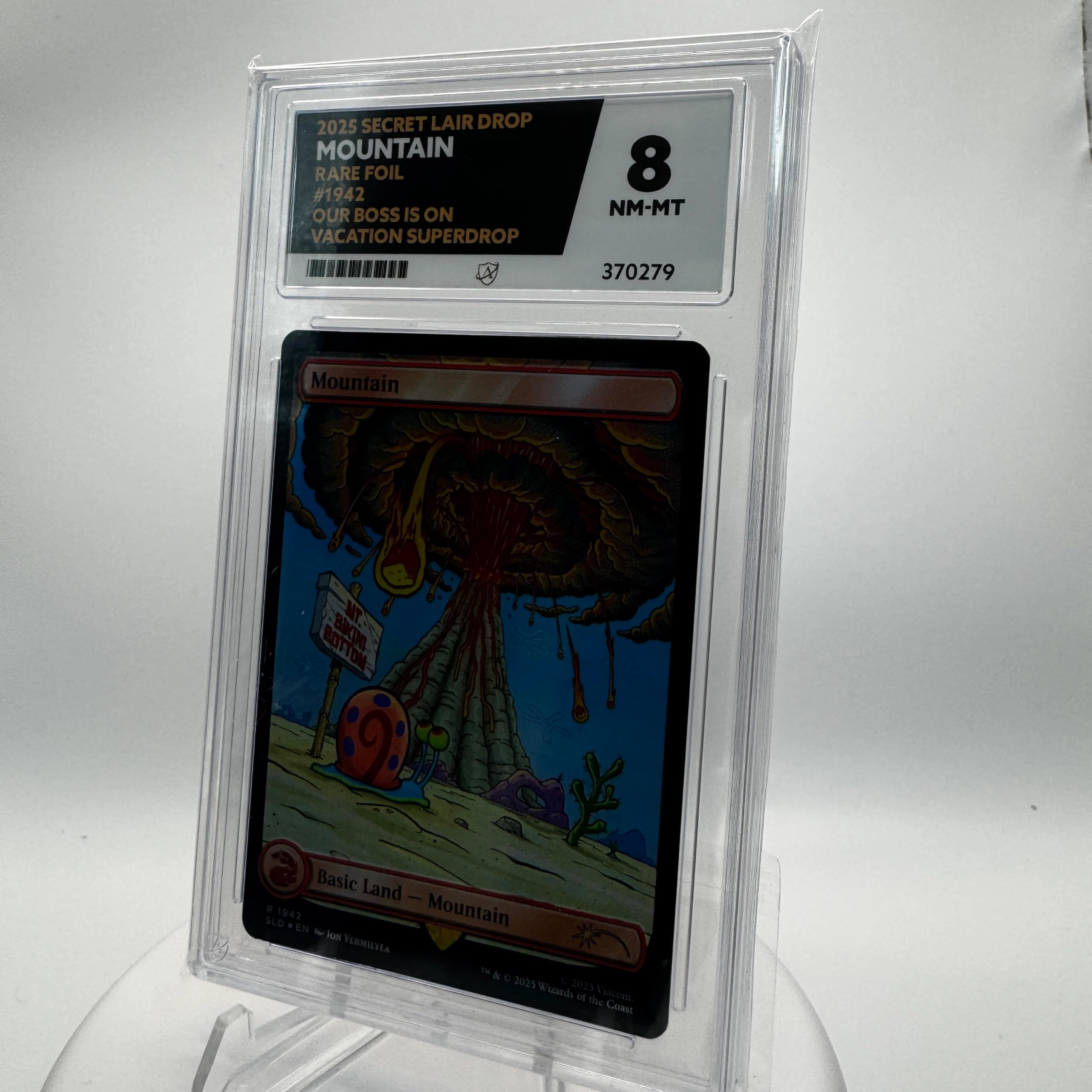 Collect-a-Bubbles Magic The Gathering Mountain 1942