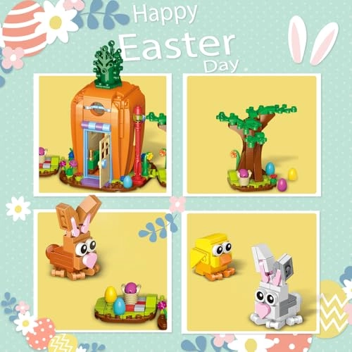 Easter Bunny Carrot House - Easter Bunny 360 pcs