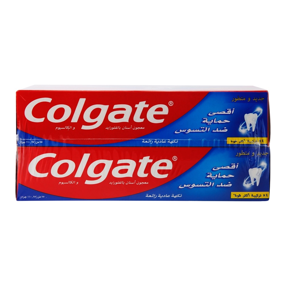 Maximum Cavity Protection Amino power Arginine Toothpaste 2 x 110.25 g