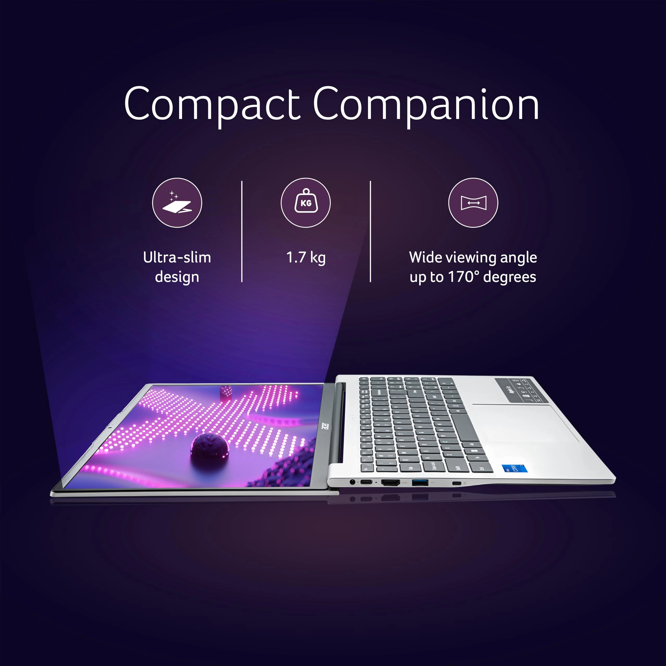 Aspire Lite AL15-52H - 15.6'' Core i7-12650H 16GB DDR5 512GB SSD