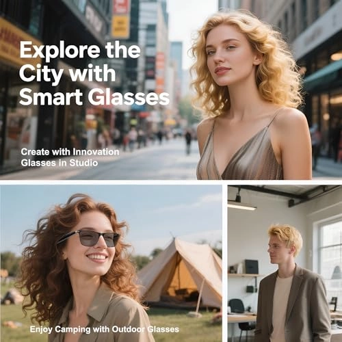 Deepseek R1 - Bluetooth 140+ Languages Photochromic Lenses