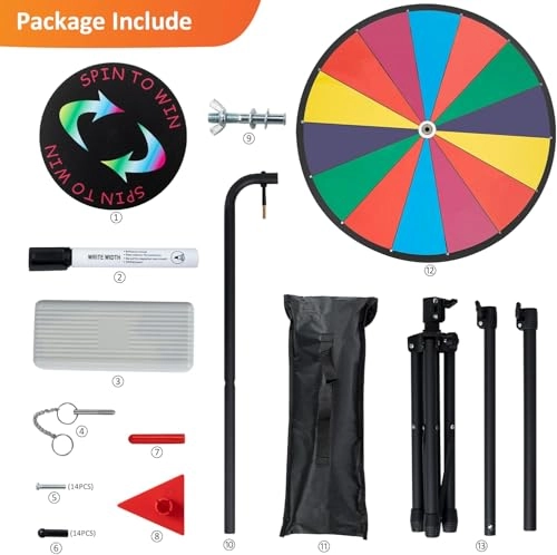 Spinning Prize Wheel - English 4 months and up