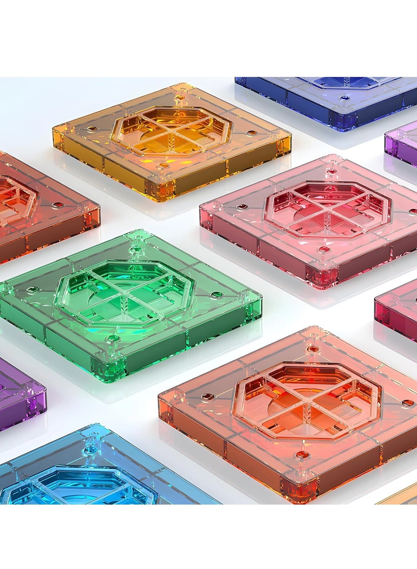 Magnetic Building Block Set - 158 pcs