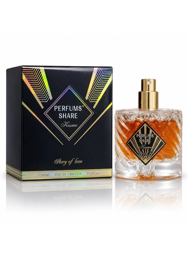 Share Kissme Eau de Toilette 60ml Pack