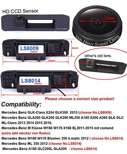 Rear View Camera - Night Vision 1280 x 720 pixels