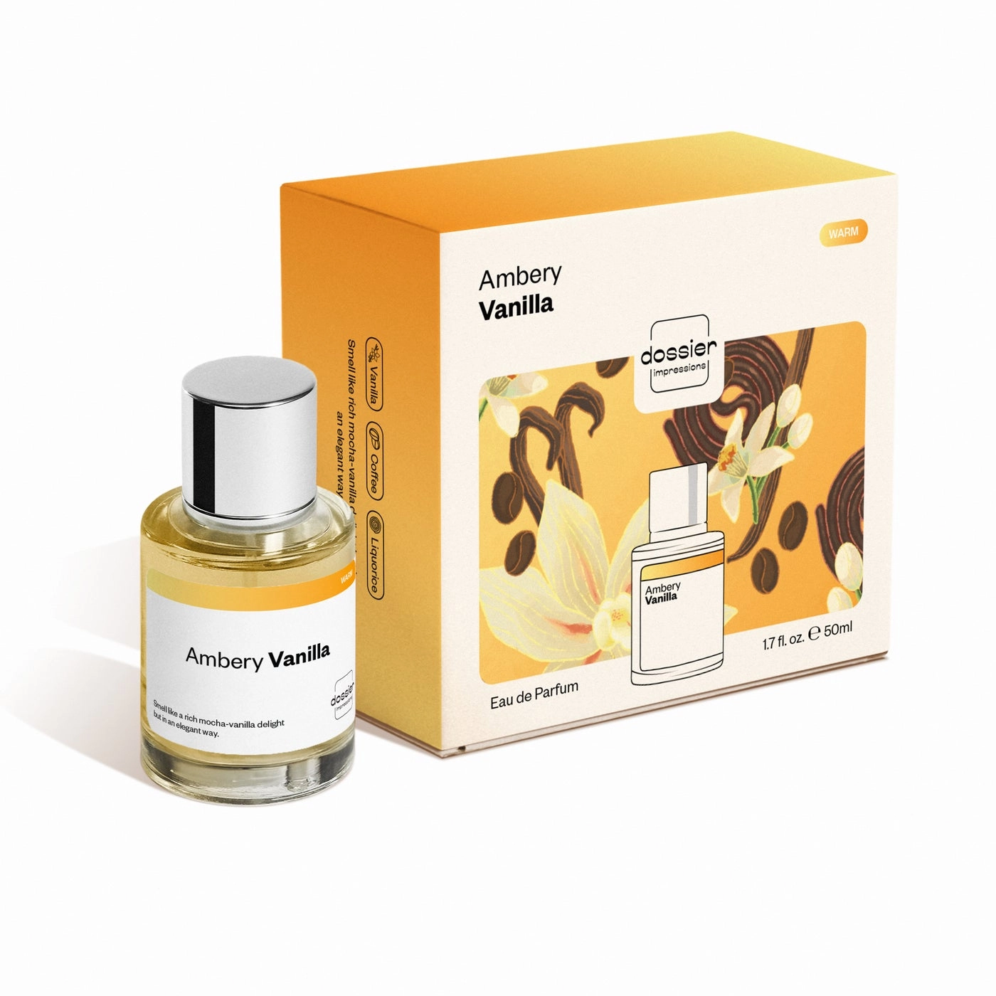 Dossier Ambery Vanilla Eau de Parfum 50 ml
