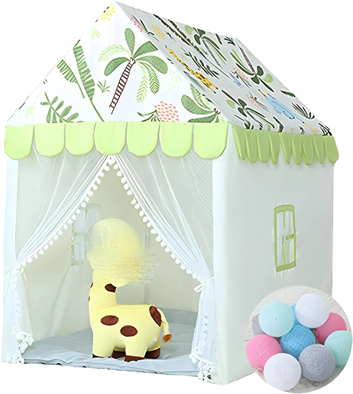 Portable Castle Playhouse - Medium PURPLE