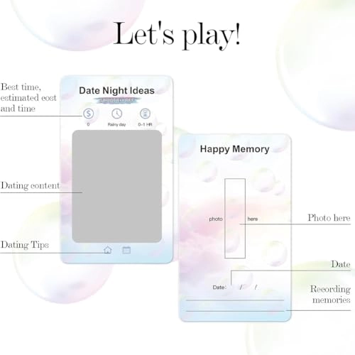 Romantic Date Night Scratch-Off Cards - 40 Adult English