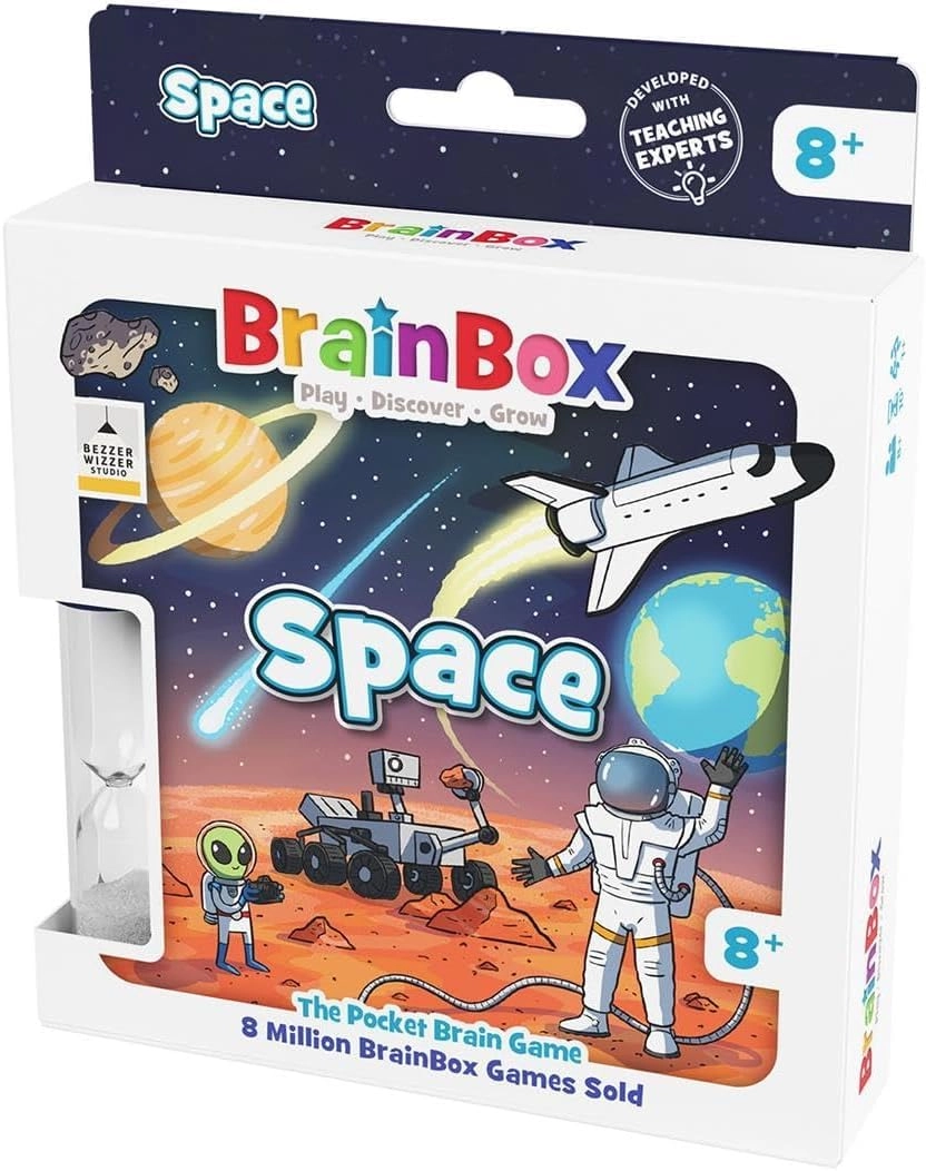 BrainBox Pocket Space - Travel Card Game Educational
