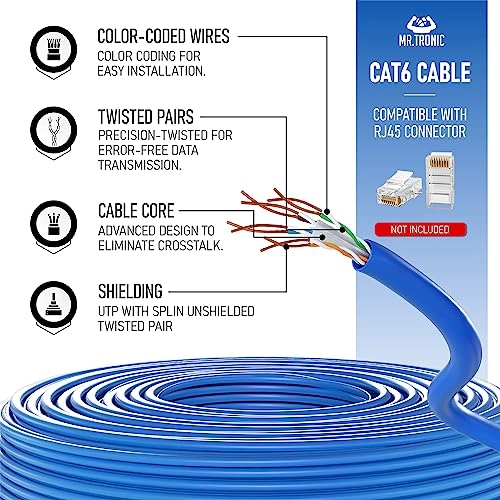 Cat 6 Ethernet Network Cable - 100 Meters