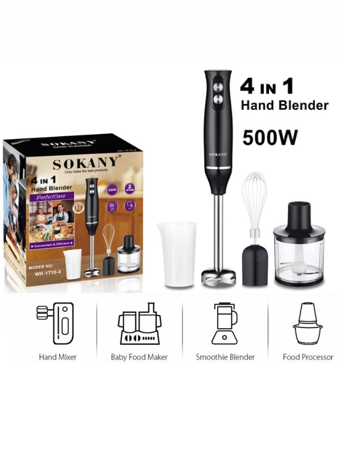 SOKANY Hand Blender - 500 ml 1000 W
