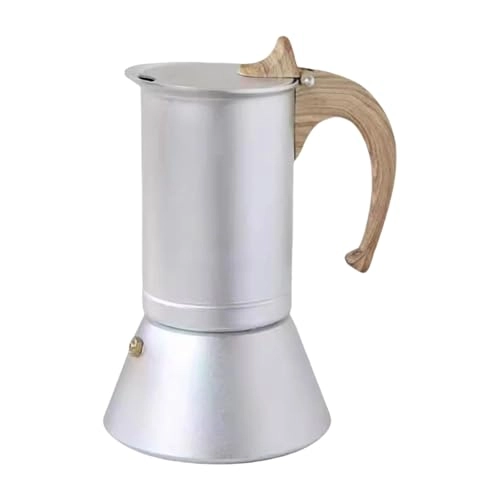3 Cup Italian Styles Coffee Maker - 150ml Aluminum Alloy Stainless Steel