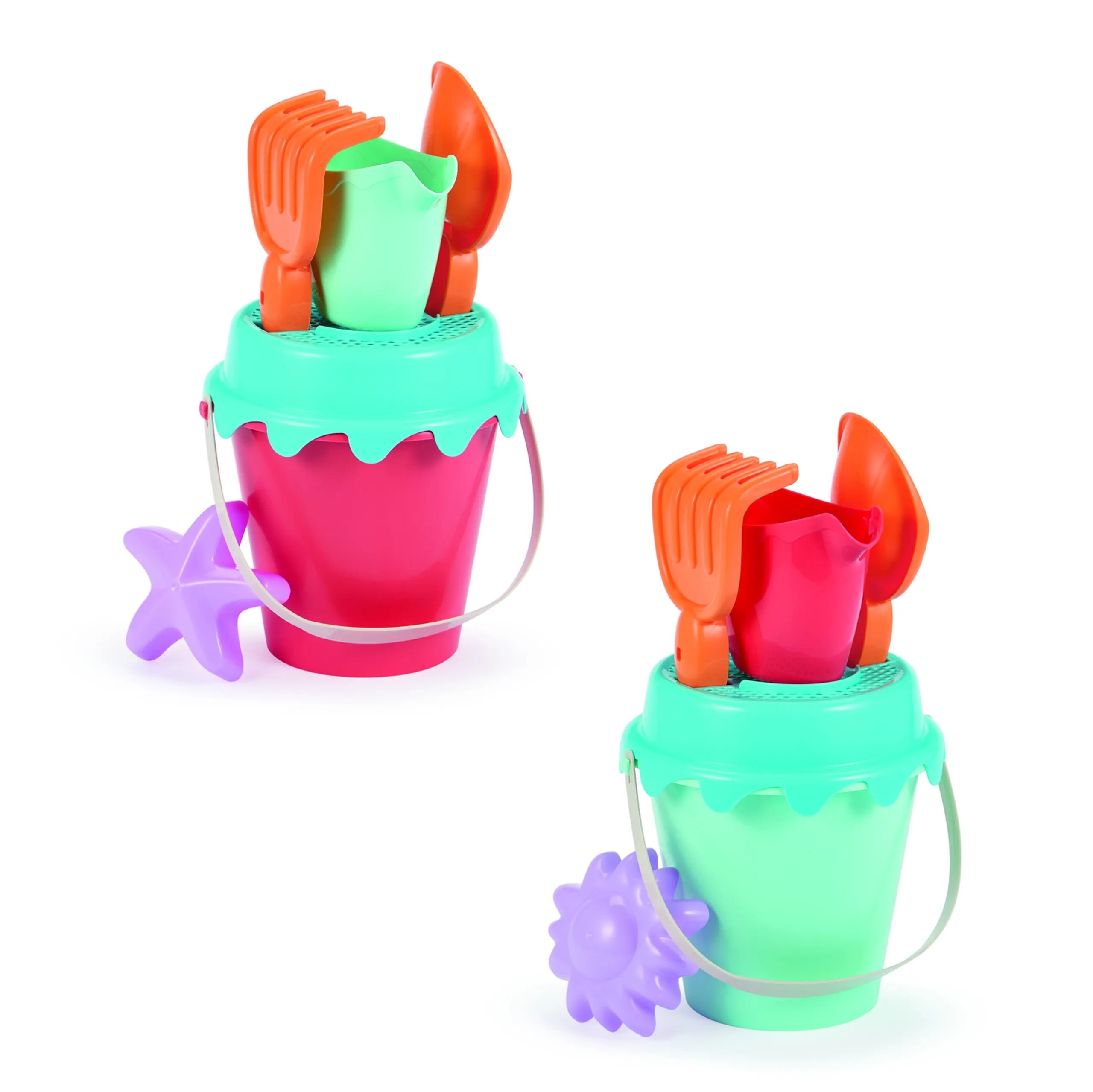 ECOIFFIER Strawberry Sand Bucket Set - 18 Months Pink