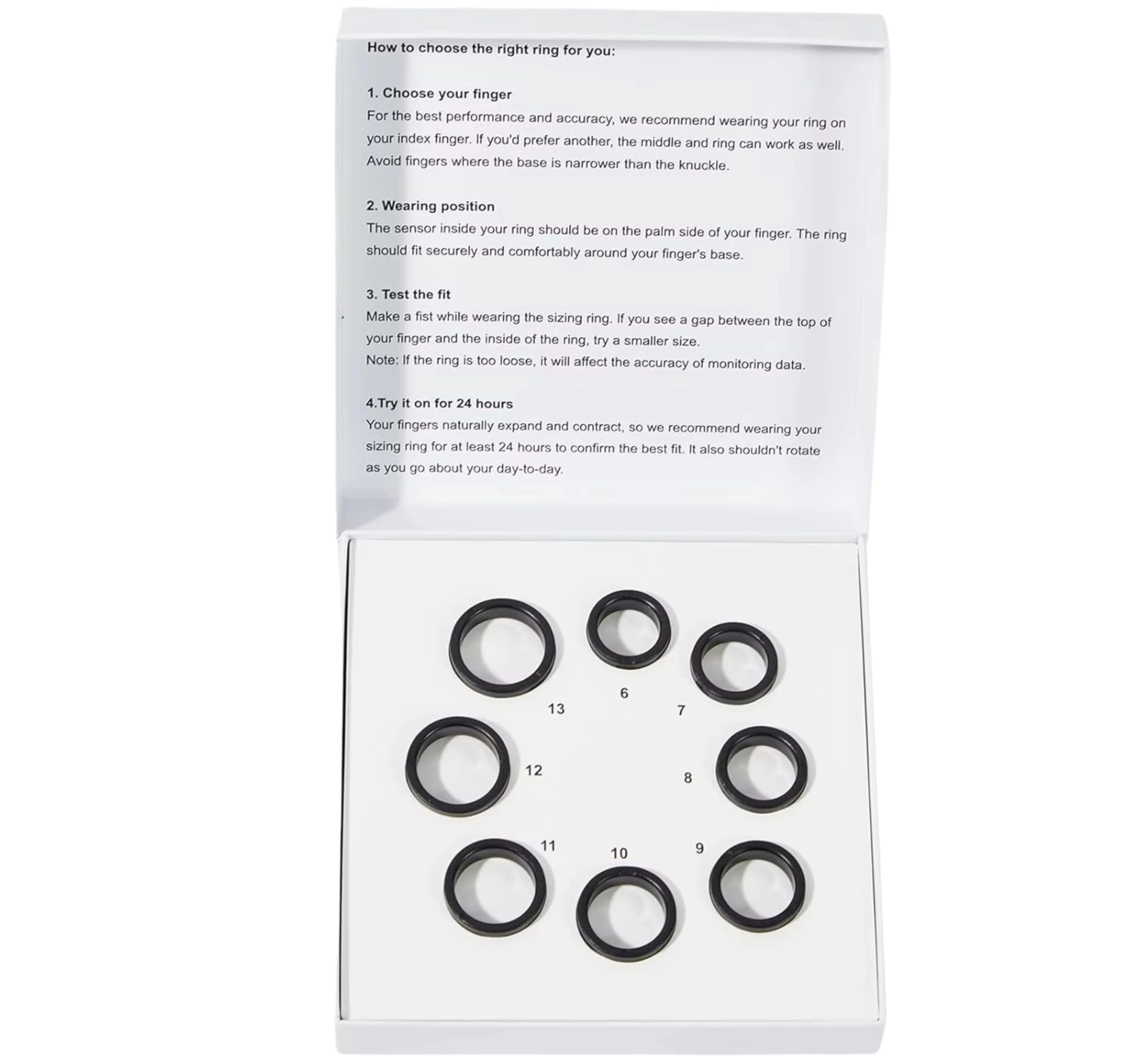 TradeProvider Adjustable Finger Ring Sizer
