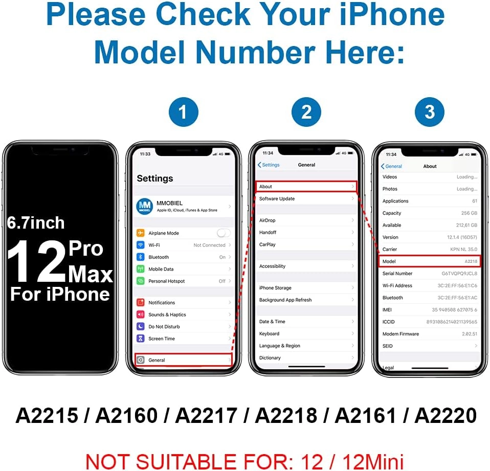 Loudspeaker Buzzer - Compatible with iPhone 12 Pro Max Incl Screwdrivers